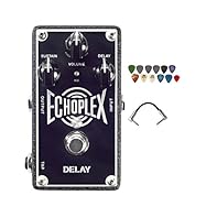 Vintage Echoplex EP-3 tape echo warmth and modulation Tap tempo functionality 40-750ms of delay time Age control varies delay tone from pristine to dark and dirty