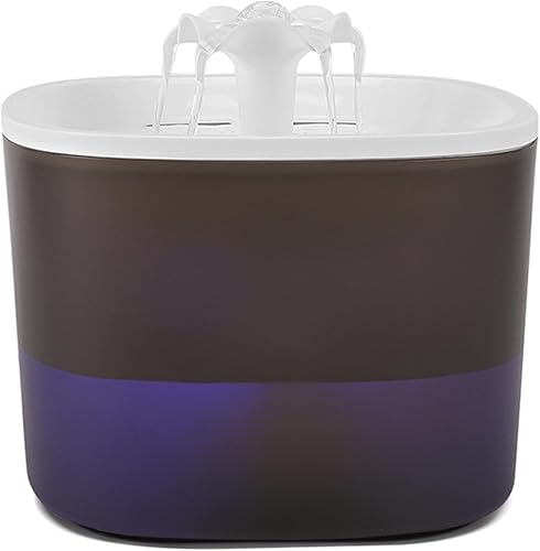 Cat Water Fountain with Detachable Tank, White