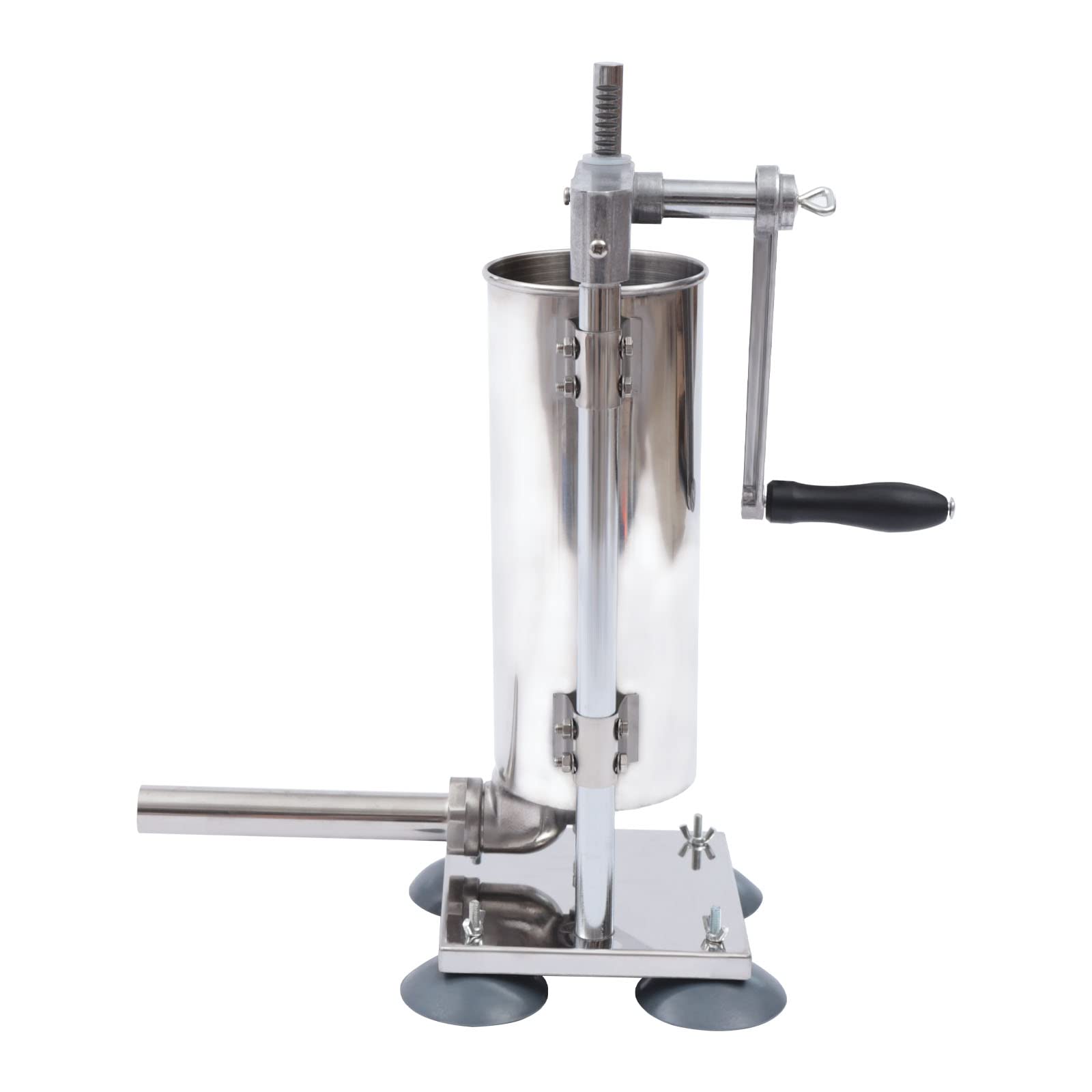 Macchina Per Salsicce Manuale In Acciaio Inox 3 Litri Con 6 Bocchette - Ideale Per Uso Domestico