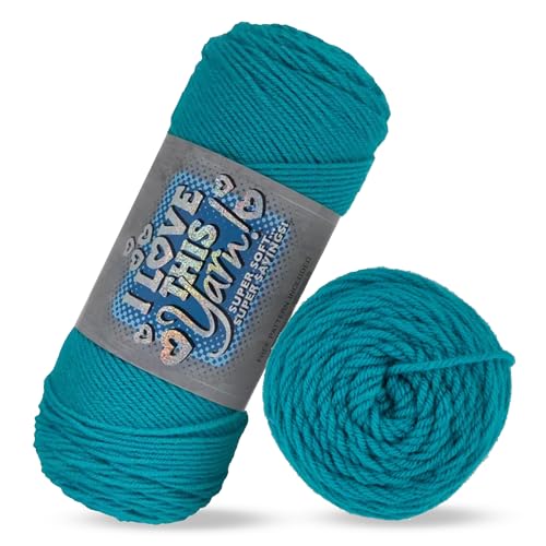 Image of Hobby Lobby Peacock I Love This Yarn, 355 Yards