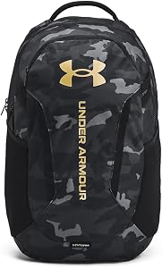 Under Armour Unisex Hustle 6.0 Backpack, 001 BLACK, OSFM