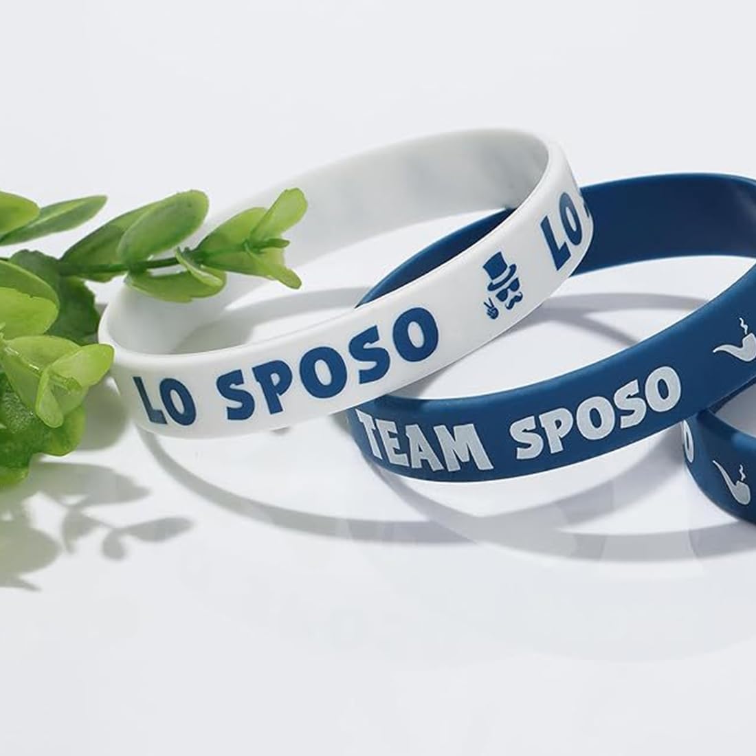 12 Pz Braccialetti Silicone Uomo, Addio al Celibato Gadget, Futuro Sposo Confezione, Groom To Be Bracciale Silicone, Celibato Sposo Groom To Be Uomo Blu per Festa Matrimonio Nozze Fidanzamento