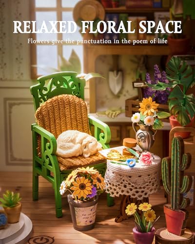 Rolife Secret Bloomy Nook Book Nook Kit thumbnail 3