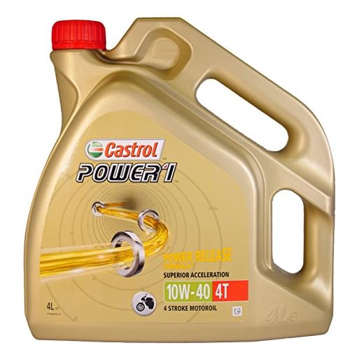 CASTROL - 4T00014/162 : Aceite lubricante motor Power1 4T 10w40 4L