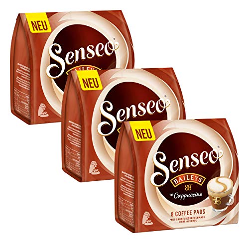 Senseo Tipo Cappuccino Baileys - Cafeteras aromáticas (3 Paquetes de 8 Unidades) Cover