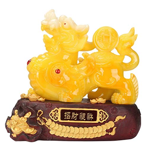 Statue de prospérité Pi Yao aux finitions haut de gamme de salon