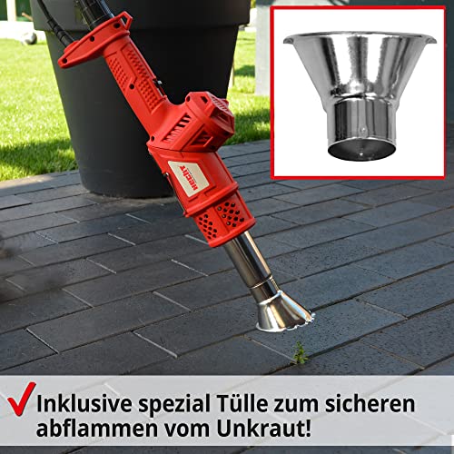 Elektrischer Unkrautbrenner Hecht 3-in-1 mit Heißluftfunktion