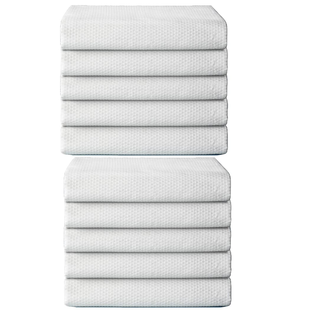 10 toallas desechables para mascotas, toallas de baño grandes absorbentes de agua para perros, toallas de secado no tejidas para perros y gatos, 70 x 130 cm
