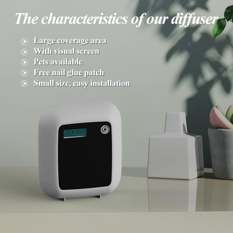 Aroma Diffuser,Home Fragrance System,Smart Scent Air Machine,Scent Diffuser,Waterless Diffuse,Cold Air Scent Machine,Nebulizing Scent Air Machine, for Large Room,Hotel,Spa,Office,Toilet,1500 Sq.Ft - Image 4