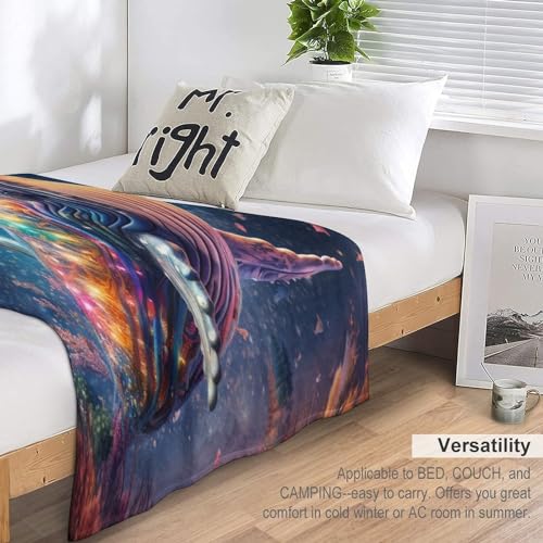 Couvertures en La Baleine plaid voyage et extérieur idée cadeau utile - 7