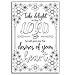 Bible Coloring Canvas For Adults, Stretched primed canvas to color 8 x 12 Inches