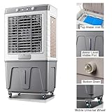 Evaporative Cooler Air Conditioner 3 Speeds, Swamp Cooler for Cooling, 6 Ice Packs, Evaporative Air Cooler for Room Outdoor - Image 3