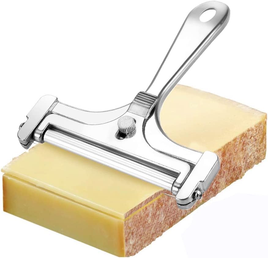 Amazon.com: Cheese Slicer With Adjustable Thickness - Stainless