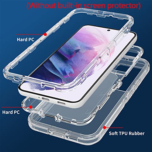 Anloes Case For Iphone 11 6.1 Inch, Defender Phone Case Heavy Duty Shockproof Rugged Protective, 3 In 1 Bumper Cover For Iphone 11 Clear (Iphone 11-Clear) #TOP2