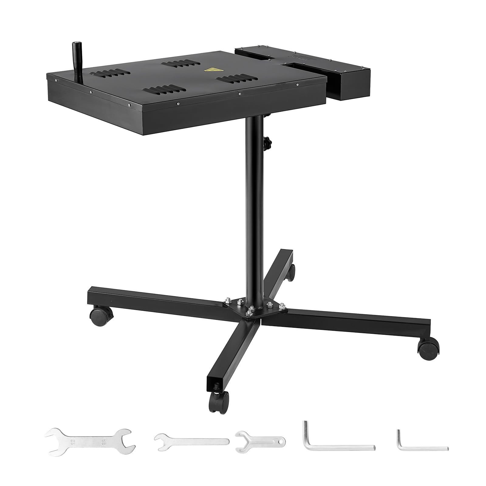 VEVOR Essiccatore 18 x 18 Pollici per Serigrafia, Controllo Temperatura 0-750 ℉, Essiccatore per Serigrafia ad Alta Potenza con Supporto Regolabile in Altezza, Rotazione a 360°