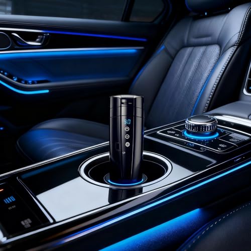 Hervidor eléctrico portátil para auto de acero inoxidable miniatura 3
