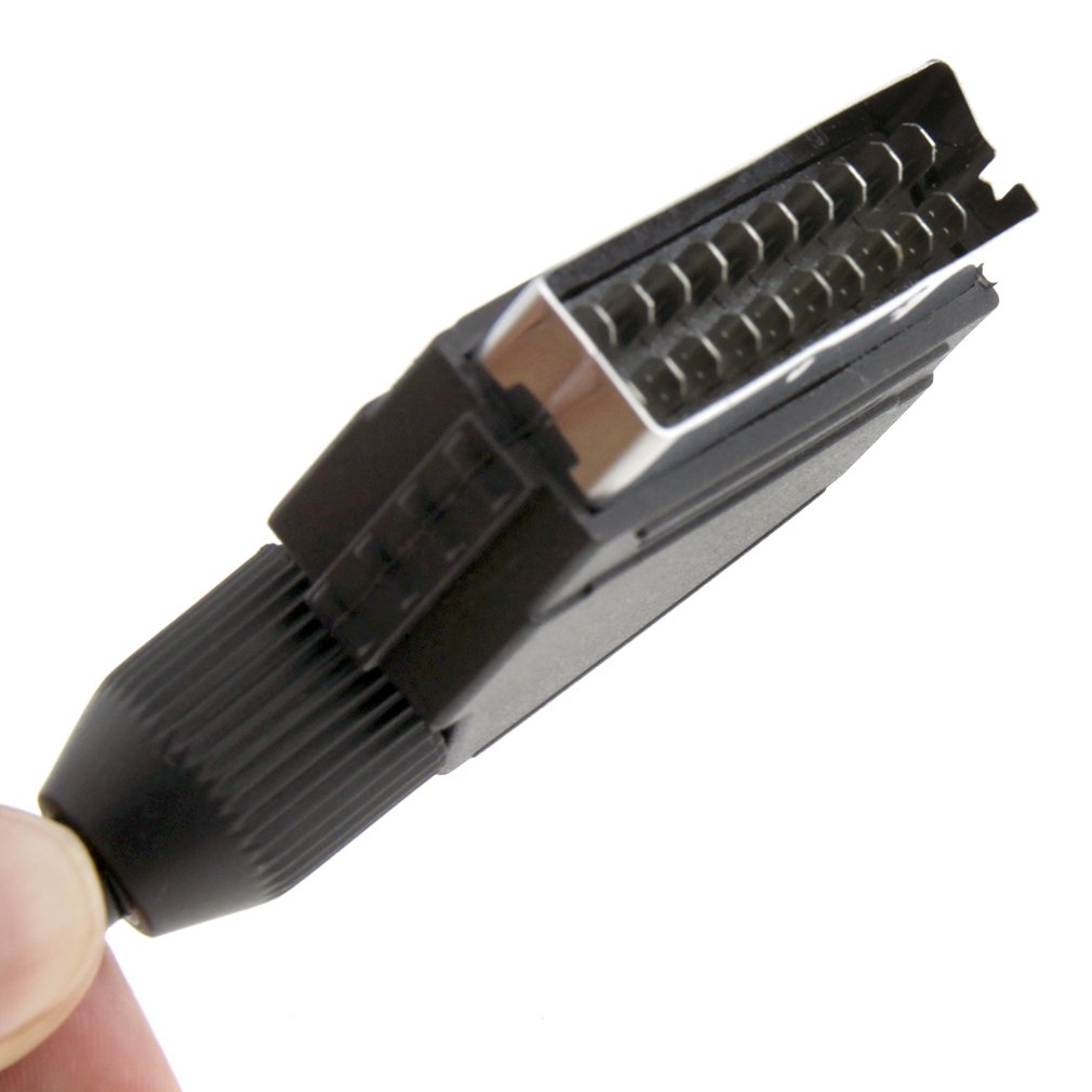 SING F LTD 1.8m PVC RGB Scart Video AV Cable Cord Lead Compatible with Super Nintendo N64 NGC SNES image 2