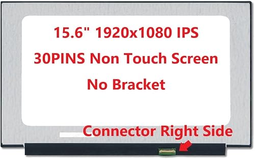 Miniatura 2 de Pantalla LED de repuesto para portátil de 15.6 pulgadas, IPS FHD 1080P, mate, compatible con B156HAN02.1 B156HAN02.1 HW0A B156HAN02.1 HW1A (no