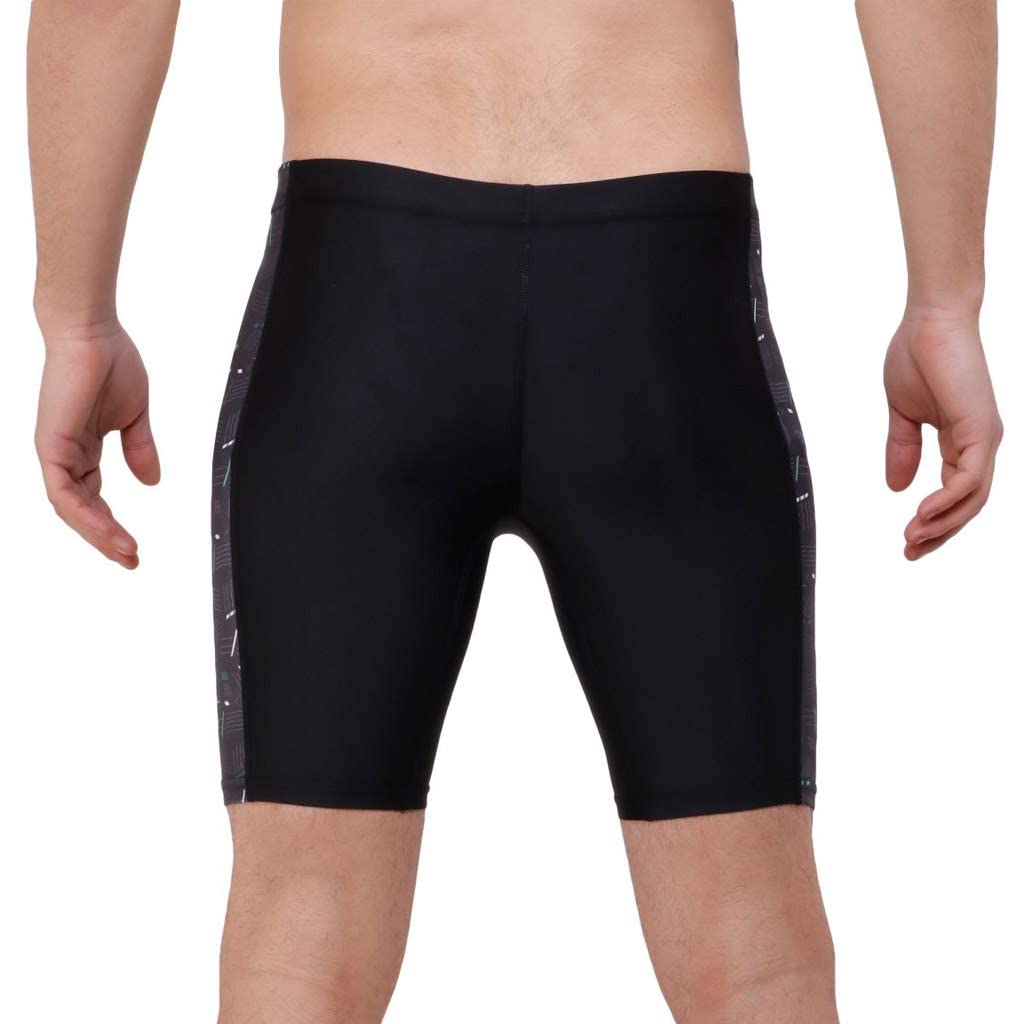 WMX Compression Men's Shorts Tights (Nylon& Polyster) Skins for Gym, Running, Cycling, Swimming, Basketball, Cricket, Yoga, Football, Tennis, Badminton & More (M, Lines) 3