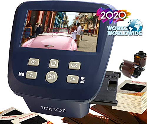 zonoz FS-Five Digital Film & Slide Scanner - Converts 35mm, 126, 110, Super