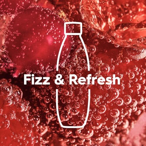 SodaStream 0,8L FUSE Kunststoffflasche - kompatibel mit DUO, E-DUO, TERRA, ART, ENSO, GAIA Wassersprudler, spülmaschinengeeignete Wasserflasche, 2er-Pack Sprudelflasche, BPA-frei, schwarz