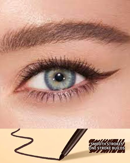 Miniatura 5 de COLORMATES Delineador de ojos Colormates Auto Negro Marrón