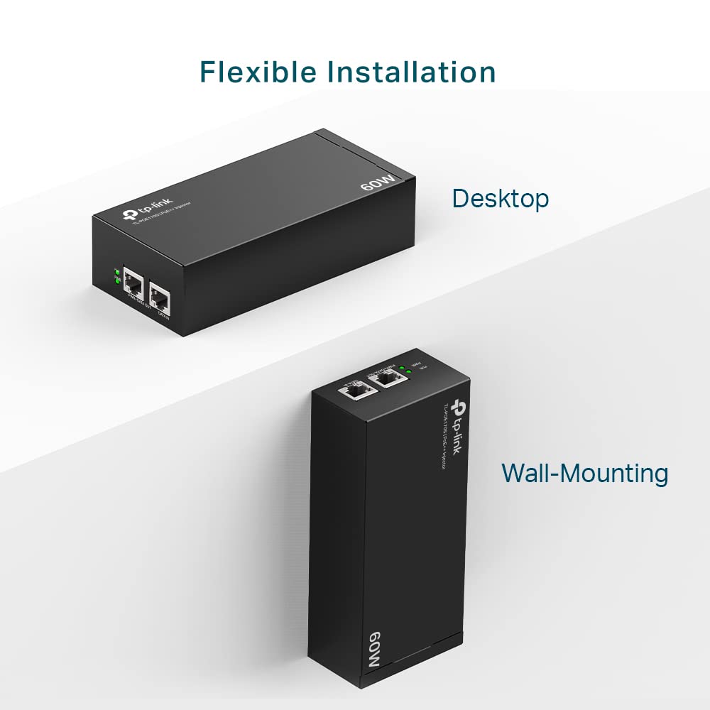 TP-LINK TL-POE170S PoE++ Injector, 2 Gigabit Ports, 802.3af/at/bt