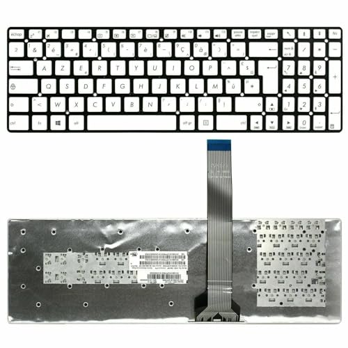 Clavier AZERTY Français De Remplacement Pour Asus X752L, X752LJ, Etc. - Noir, Neuf