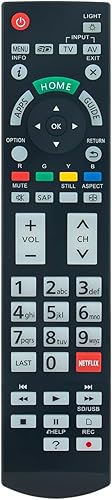 Miniatura 3 de N2QAYB000932 Control remoto de repuesto -ALLIMITY- apto para Panasonic Smart TV Control remoto con botones Netflix TC58AX800U TC65AX800U TC65AX800U