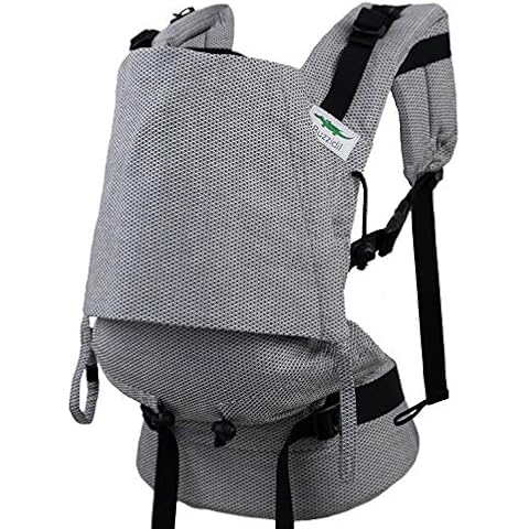 Buzzidil Facette Monochrom Portabebé Ergonomica con Hebillas Cover