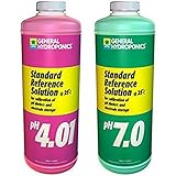 General Hydroponics Ph 4.01 & Ph 7.0 Calibration Solution Kit, Quart Size