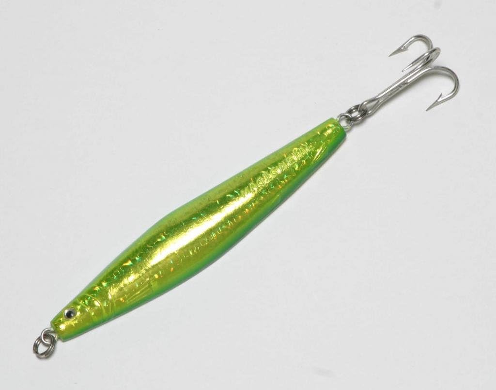 High Tide Tackle Magic Metal Lite 7 Jig, Green/Yellow