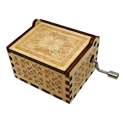 Youtang Jesus Loves Me Music Box, Wooden Musical Box for Christian,Musical Gifts for Christmas, Birthday,Mother\'s Day,Father\'s Day (EngravedJesus Loves Me)