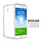 Galaxy S7 Edge Case, KingAcc Clear Air Cushion Shock Absorbing Case for Samsung Galaxy S7 Edge