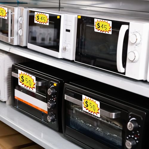 300 pegatinas de precio que evitan regateos en su próxima feria o venta de garaje casera 7