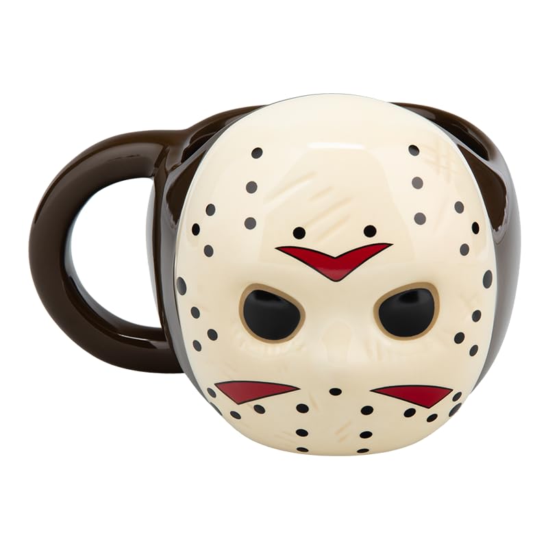 Taza con Forma Máscara Jason Friday The 13th miniatura 6