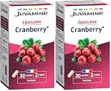 JUVAMINE   Equilibre   Formule Concentrée Cranberry   Vegan   Cranberry   60 Unité (Lot de 2)
