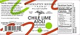 Terrapin Ridge Farms Chile Lime Aioli Garnishing Sauce – Two 8.25 Ounce Squeeze Bottles