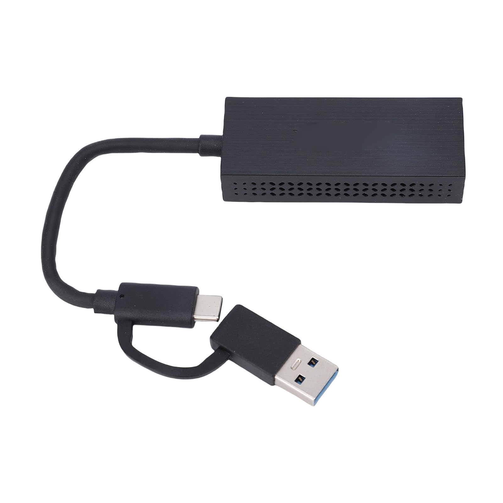 Adaptateur Réseau USB C Double Port vers RJ45 2.5G, Convertisseur Ethernet Filaire en Alliage d'aluminium pour Ordinateur Portable, Transfert de Données Ultra Rapide