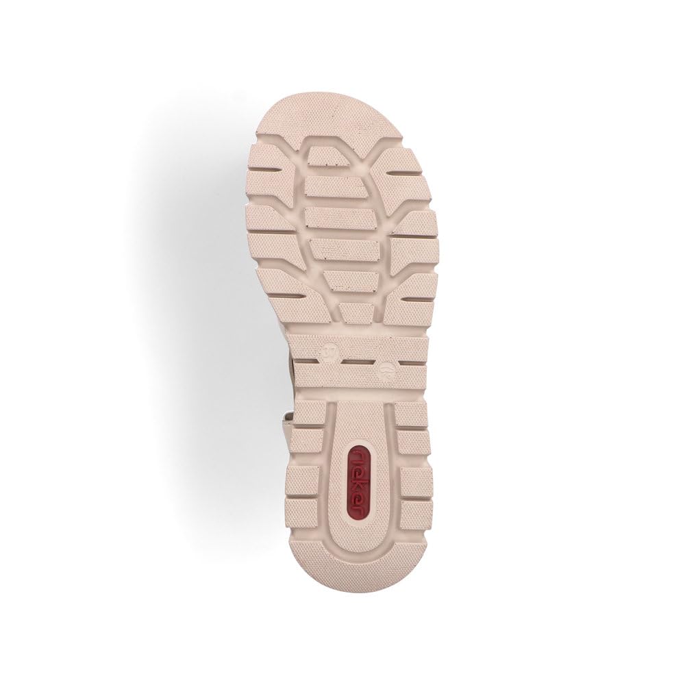 Rieker Damen Keilsandalen V1063, Frauen Sandalen