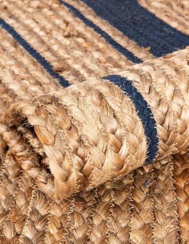 Tapis en jute long tapis de sol rustique pour intérieur maison - 5