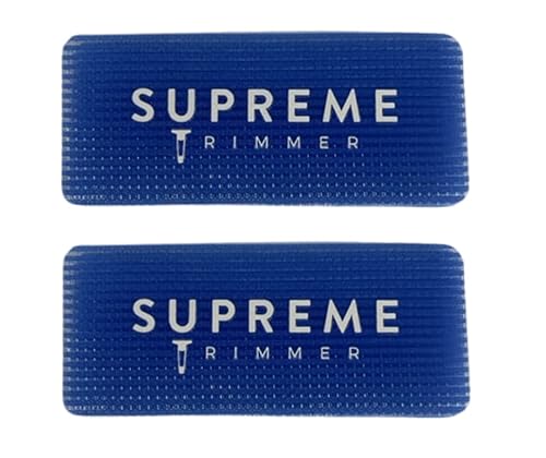 Miniatura 2 de Supreme Trimmer - Agarres para peluquería y peluquería para hombres, mujeres, peluqueros, estilistas, maquilladores, paquete de 2 unidades (rojo y