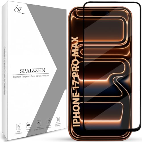 Image of Tempered Glass Screen Protector Compatible for iPhone 17 PRO MAX with Edge to Edge Coverage and Easy Installation Kit