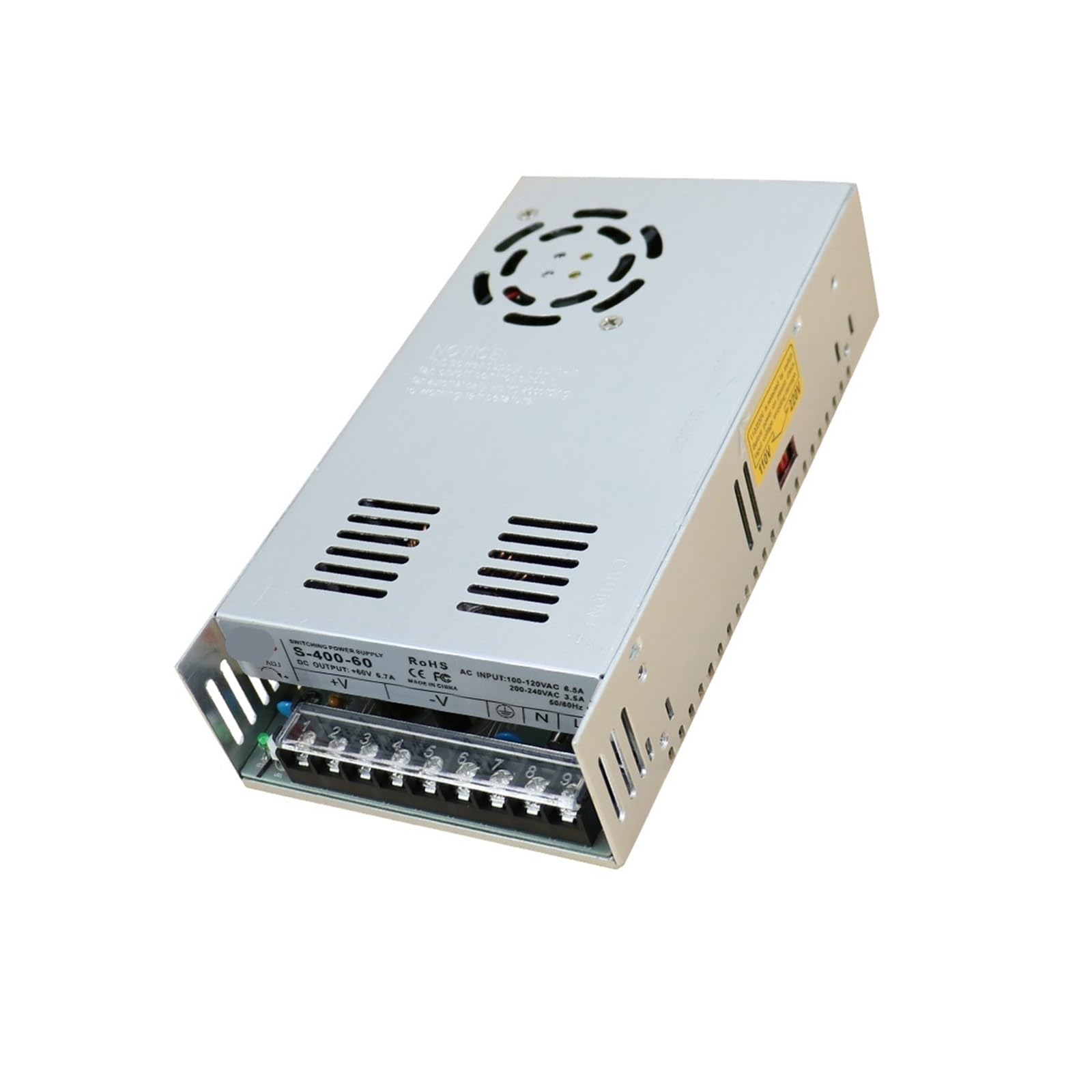 BALYDLUL 1pcs 4 axis Nema34 4.5N 8.5N 12N Closed Loop Stepper Motor Kit + HBS86H Encoder DC Motor Driver + 400w60v CNC Power Supply(4kit 4.5Nm)