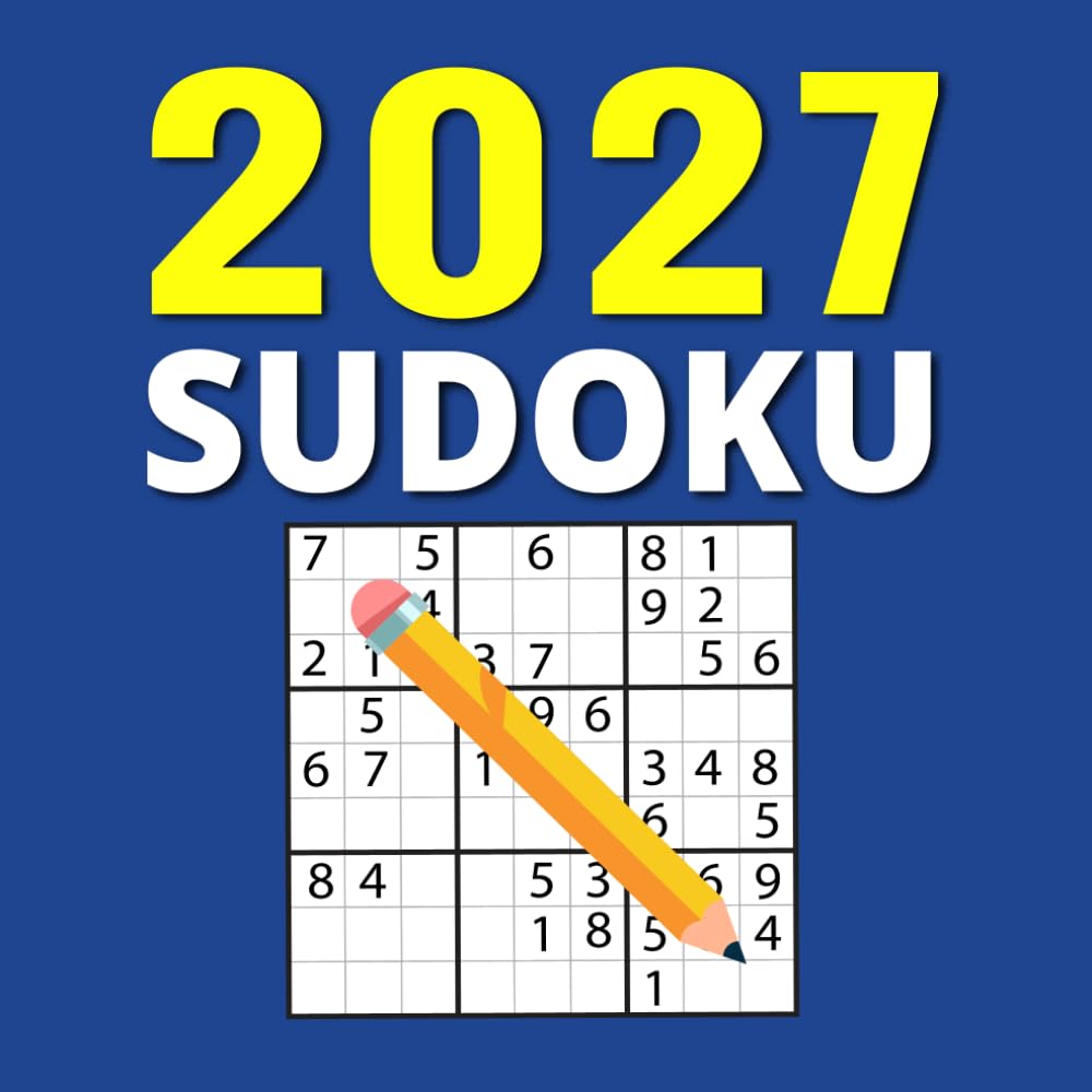 sudoku 2027 Erwachsene: 365 Tägliche Rätsel - Leicht bisSehr Schwer - mit Lösungen