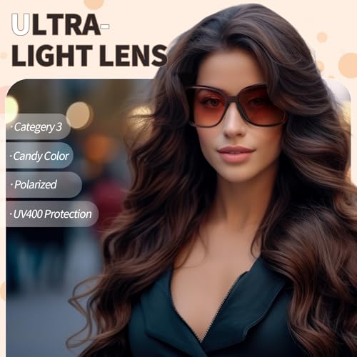 Image of DragonflyDreams Women Large Sunglasses, UV 400 Glasses | Oversized Classic Trend Ladies Sunglasses Sparkling Large Frame