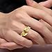 Imagen de Diamond & Anillo de ojo de tigre 14 K amarillo o 14 K oro blanco