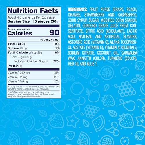 Welch's Fruit Snacks, Mixed Fruit, Perfect for School Lunches, Sharing Size Bags, 5 oz (Pack of 12) by Welch's - Image 6