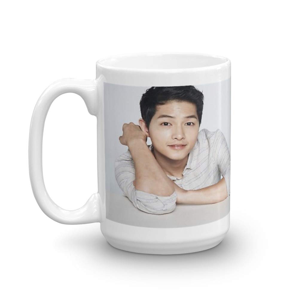 Song Joong Ki & Park Bo Gum 15 Oz Mugs Made Of Durable Ceramic With An Easy Grip Handle.This Coffee Mug Has A Hefty But Classic Feel