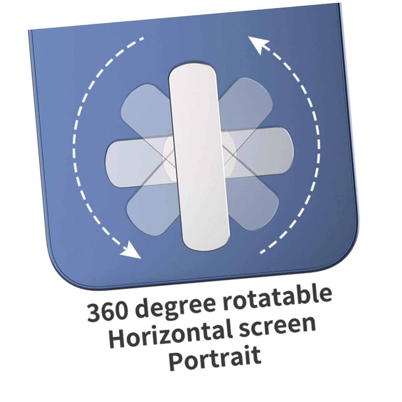 Hemobllo 5pezzi Supporto Per Smartphone Invisible Rotazione Supporto Per Telefono Per Videochiamate e Visione Di Video